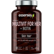 Multivit para Ela + Biotina - 90 cápsulas - Essensey