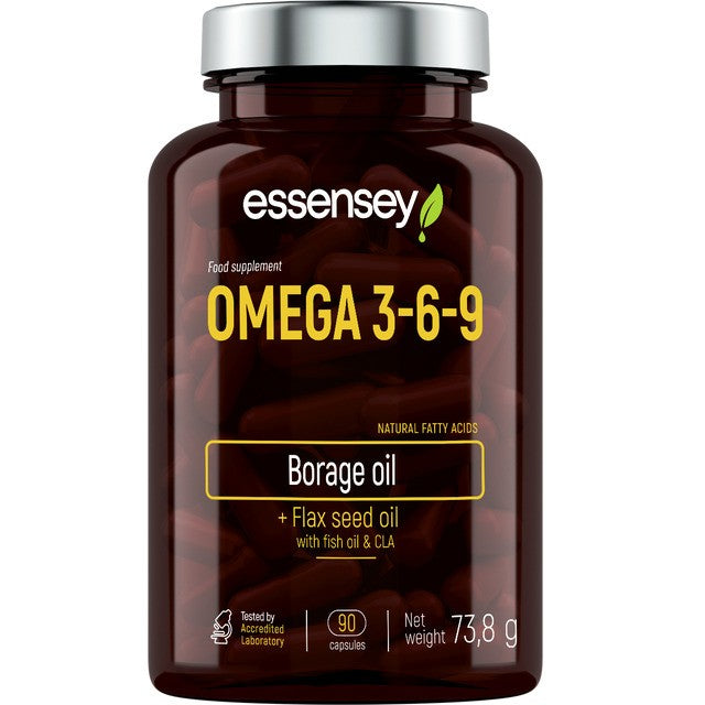 Ômega 3-6-9 - 90 cápsulas - Essensey
