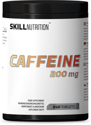 Caffeine - 200mg  - 240 tablets - Skill Nutrition