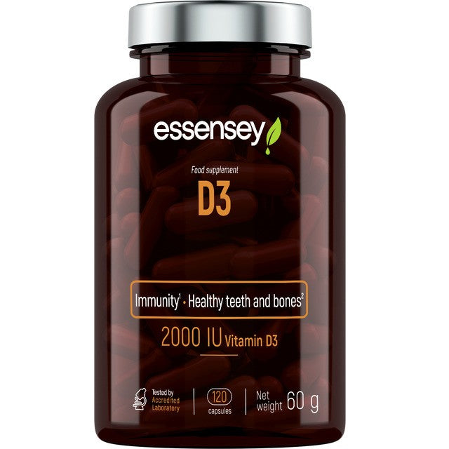 D3 - 120 cápsulas - Essensey