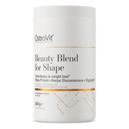 Beauty Blend para Modelagem, Creme de Morango - 360 gramas - OstroVit