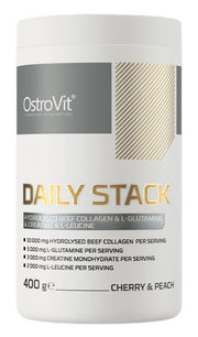 Daily Stack, Cereja e Pêssego - 400 gramas - OstroVit