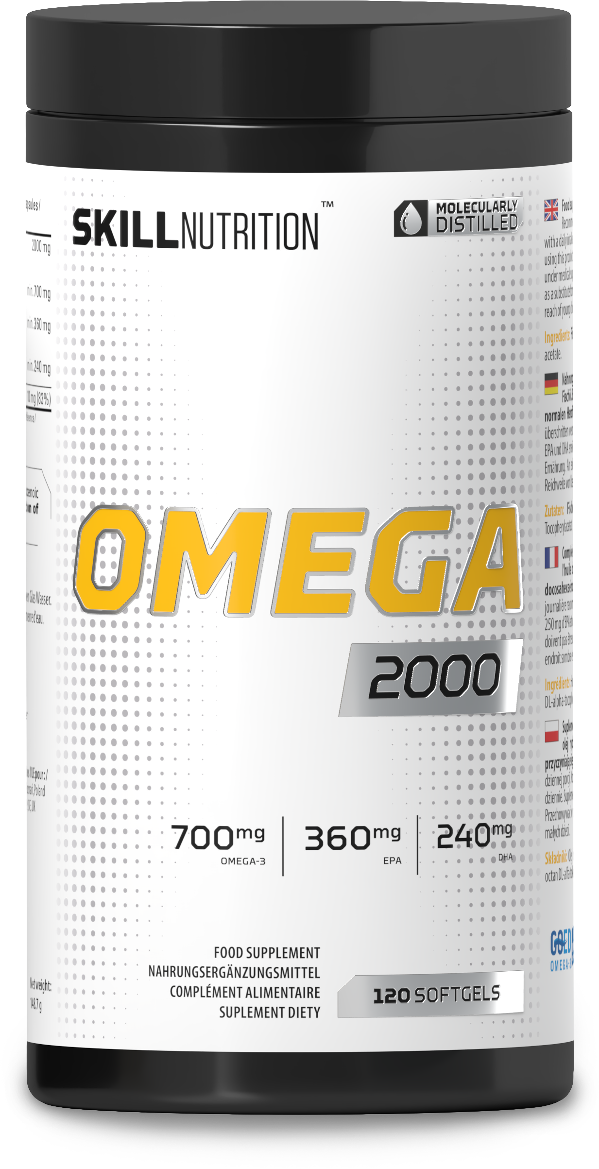 Omega 2000  - 120 softgels - Skill Nutrition