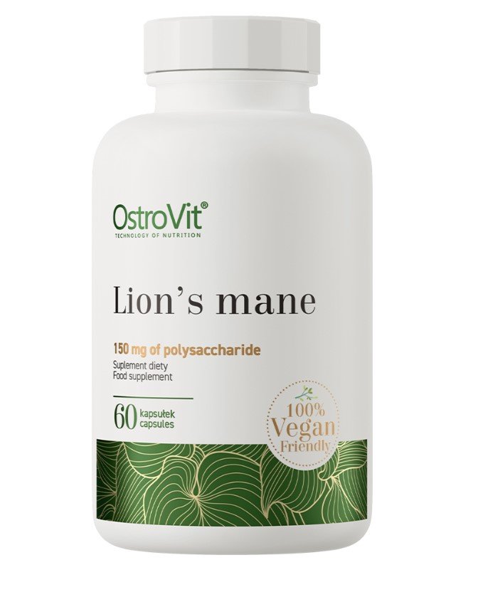 Juba de Leão - 60 cápsulas vegetais - OstroVit
