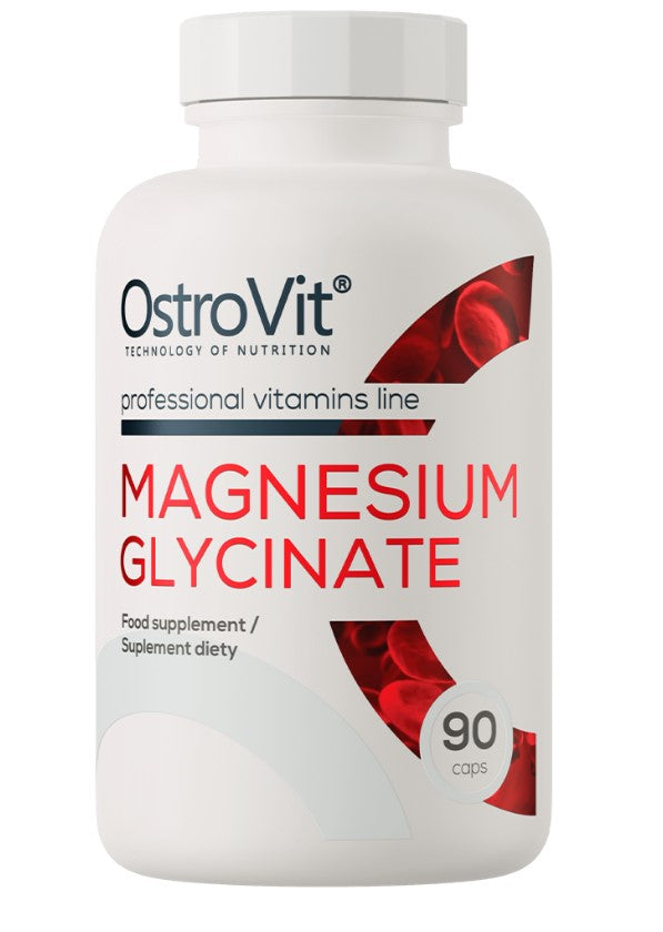 Glicinato de Magnésio - 90 cápsulas - OstroVit