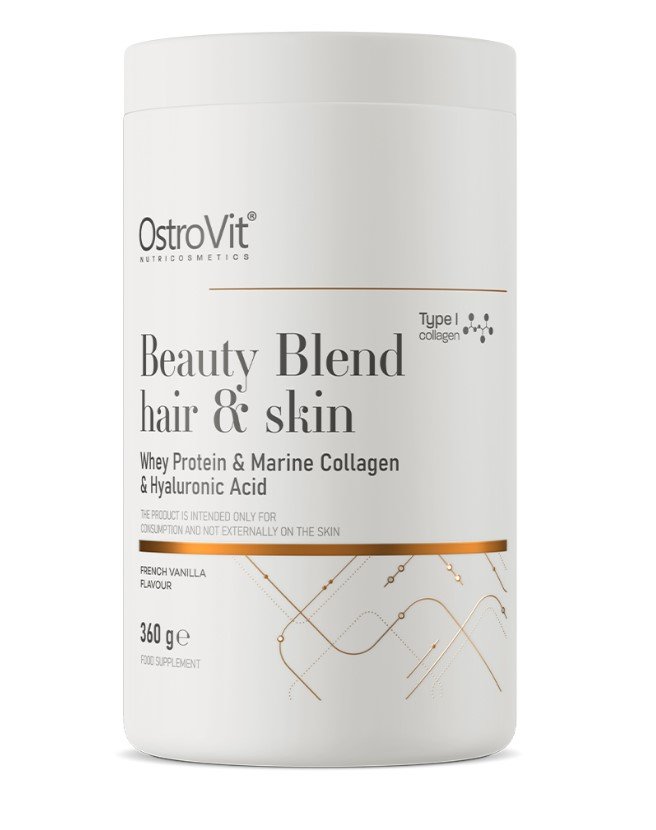 Beauty Blend Cabelo e Pele, Baunilha Francesa - 360 gramas - OstroVit