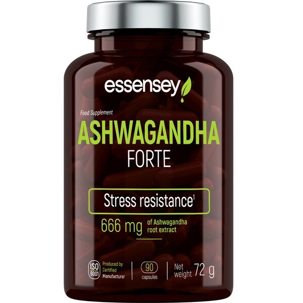 Ashwagandha Forte - 90 cápsulas - Essensey