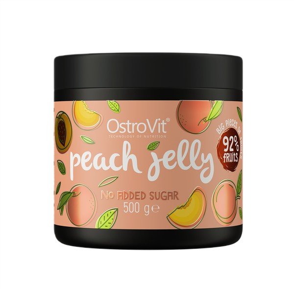 Gelatina, Pêssego - 500 gramas - OstroVit