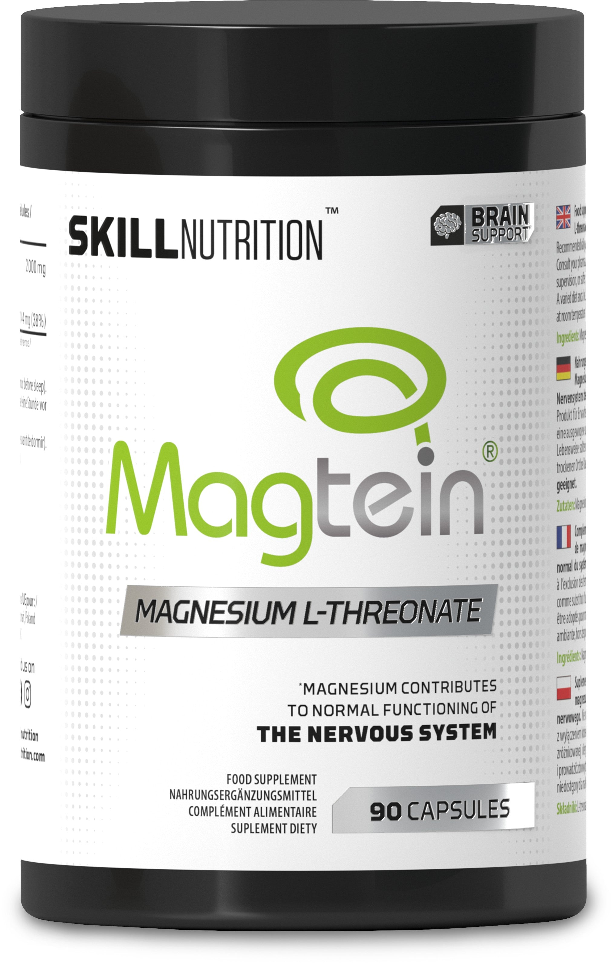 Magtein  - 90 caps - Skill Nutrition