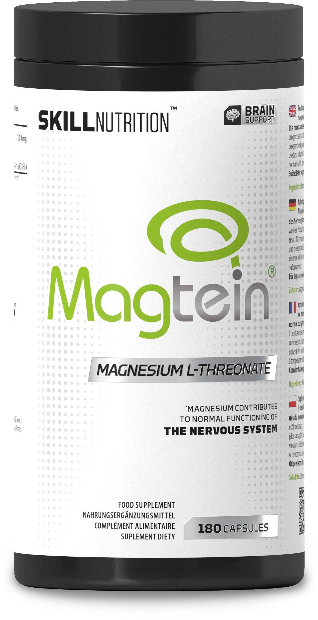 Magtein  - 180 caps - Skill Nutrition