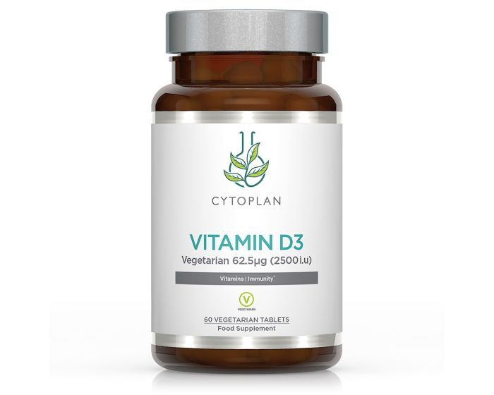 Vitamina D3 - 60 comprimidos vegetais - Cytoplan