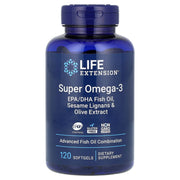 Super Ômega-3, 120 Cápsulas Gelatinosas, Life Extension