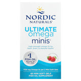 Ultimate Omega 2X Mini, 1120mg Morango - 60 mini cápsulas gelatinosas, Nordic Naturals