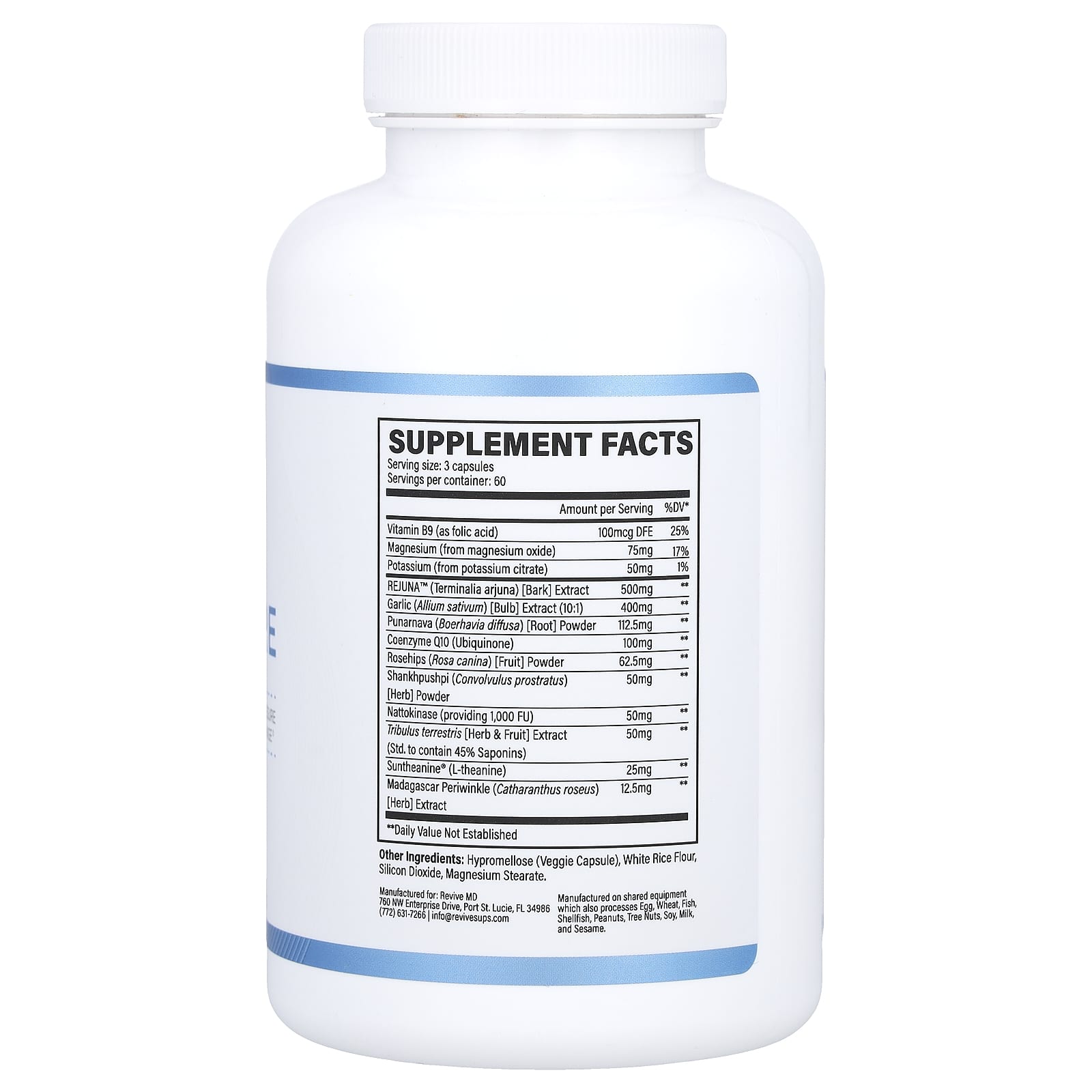 Pressão Arterial - 180 vcaps - Revive