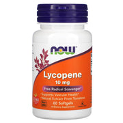 Licopeno - 10mg, 60 softgels, Now Foods