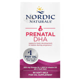Prenatal DHA, 830mg Omega-3 + 400 IU D3, Unflavored - 90 Soft Gels, Nordic Naturals (Cópia)