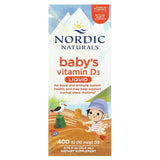 Vitamina D3 para Bebê 400 UI, 22,5 ml, Nordic Naturals