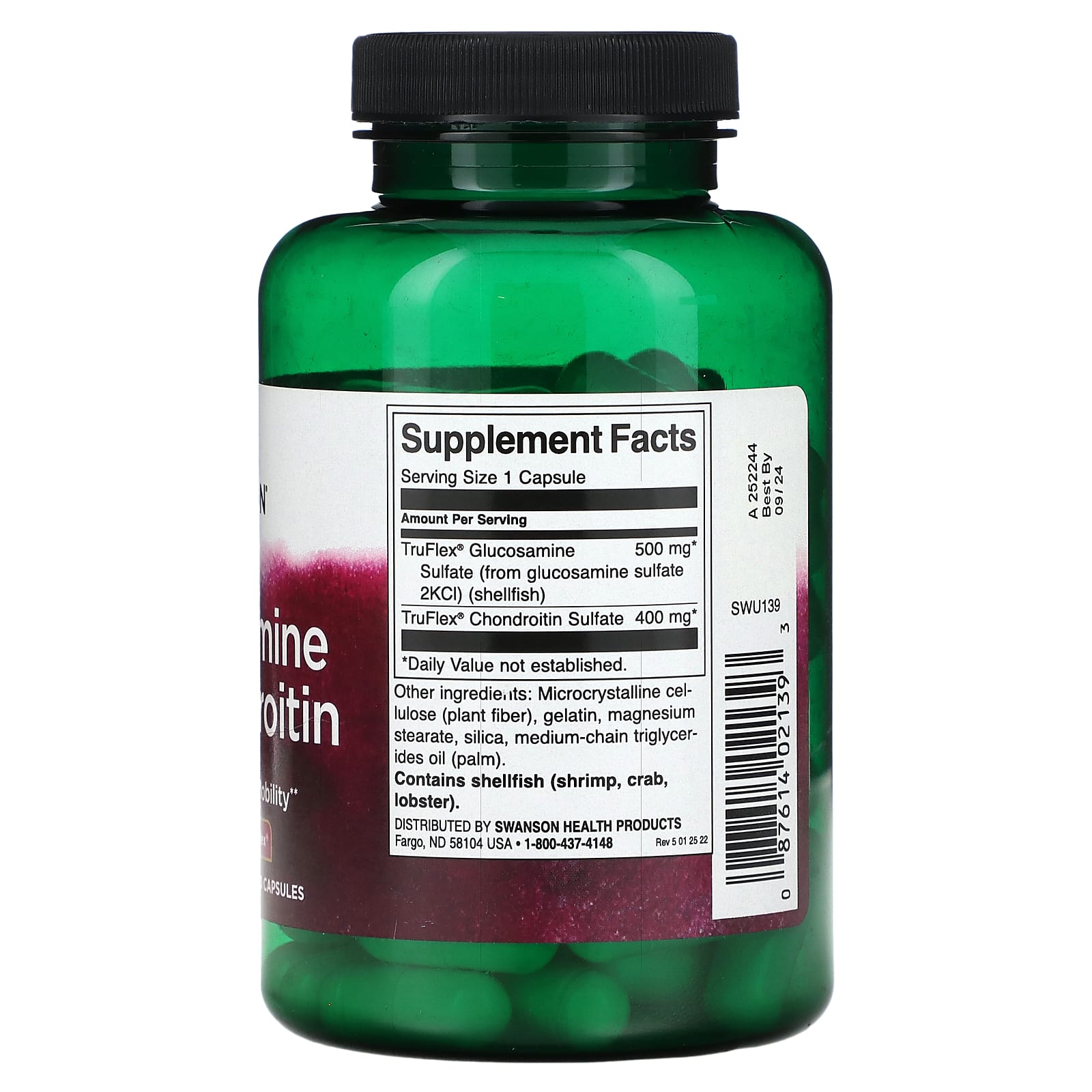 Glucosamina e Condroitina, 90 caps, Swanson