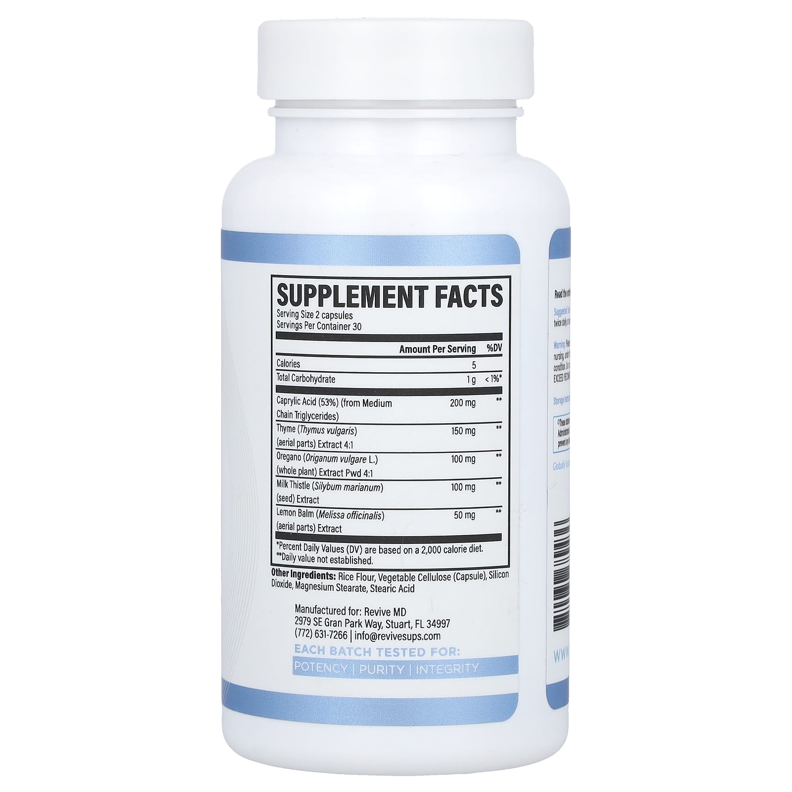 Saúde Intestinal+ - 60 cápsulas vegetais - Revive
