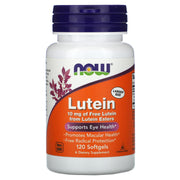 Luteína - 10mg, 120 softgels, Now Foods