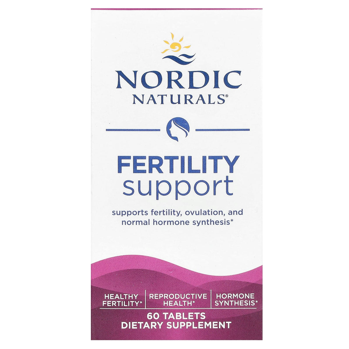 Suporte de Fertilidade - 60 comprimidos, Nordic Naturals