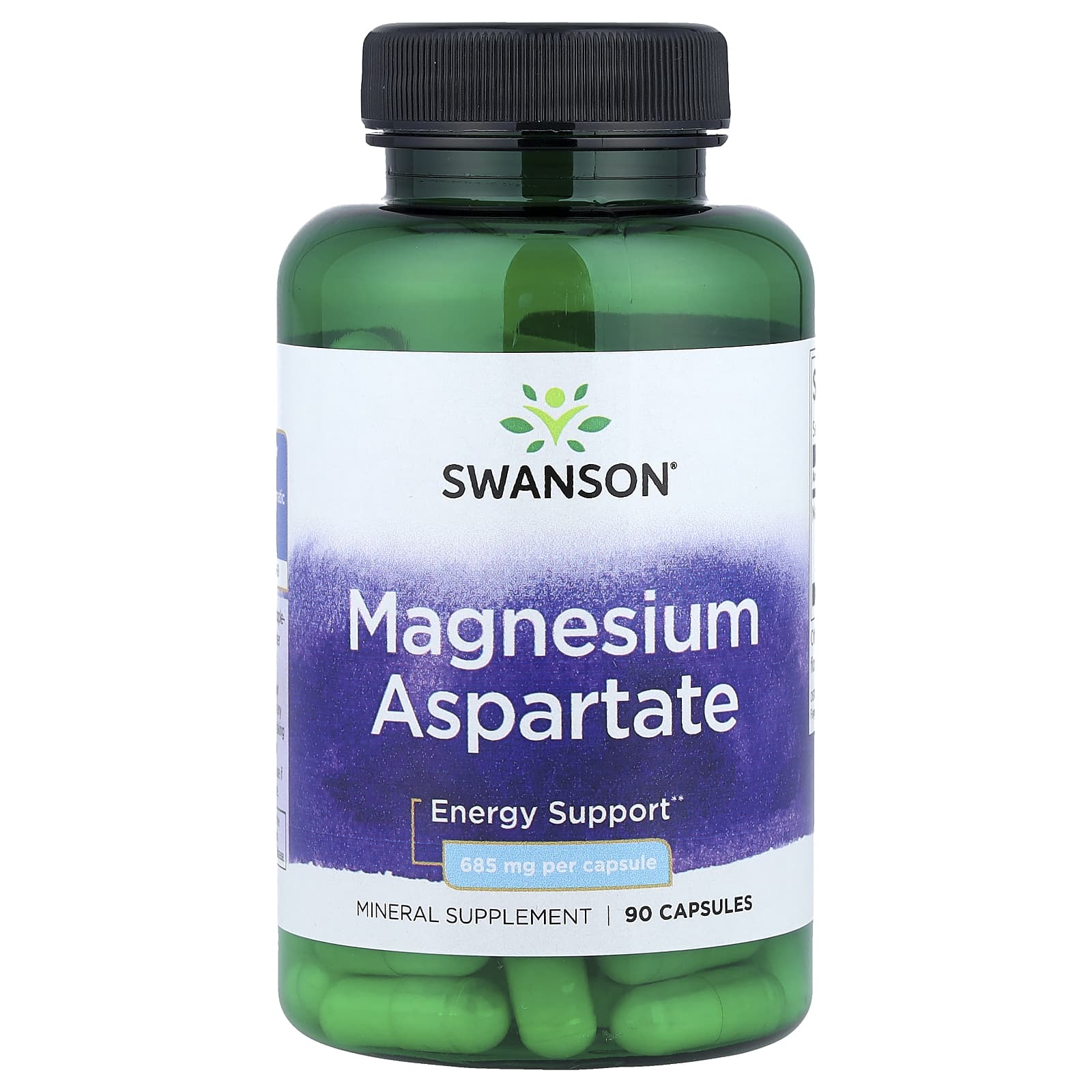 Aspartato de magnésio, 685 mg, 90 caps, Swanson