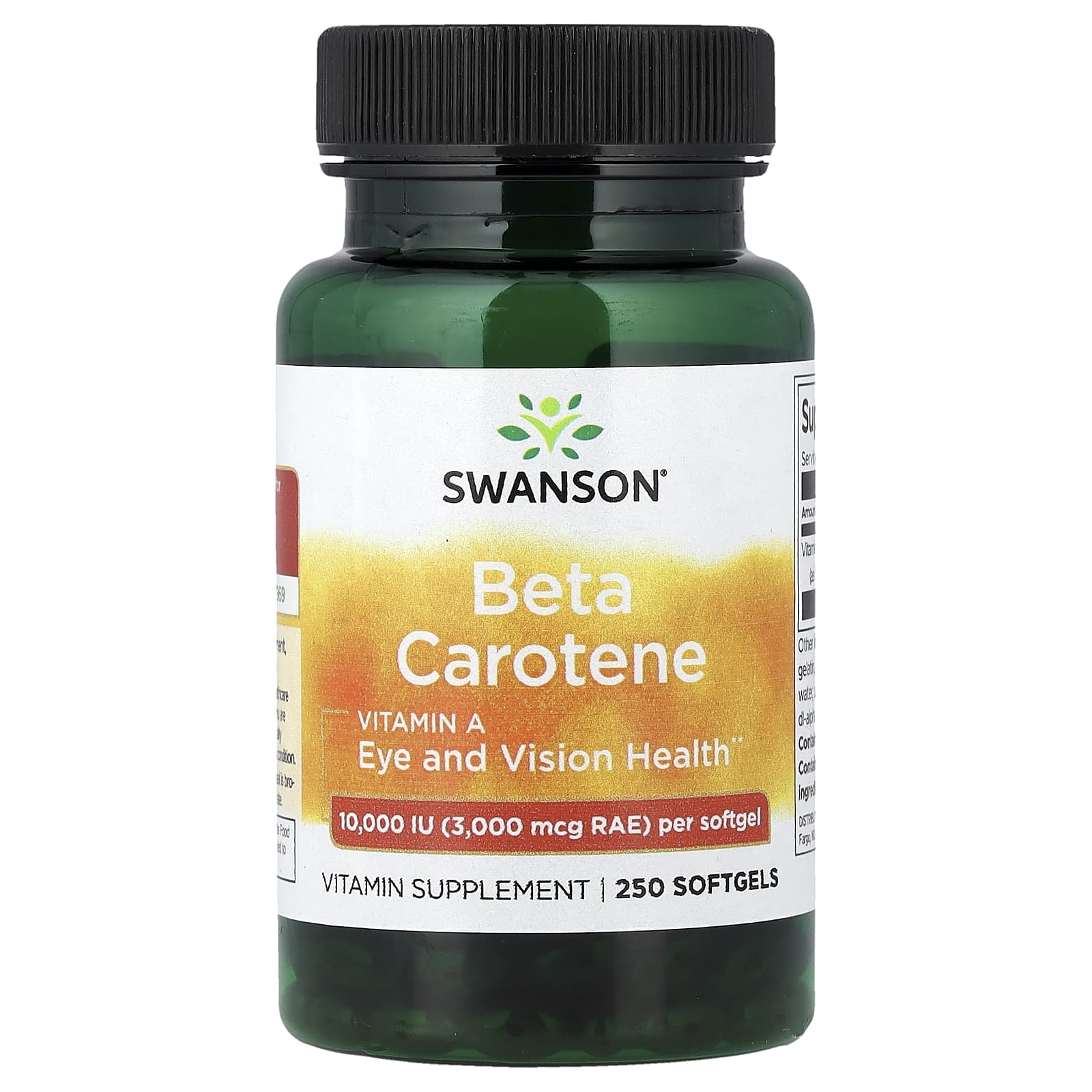 Beta - Caroteno (Vitamina A) - 10.000 UI