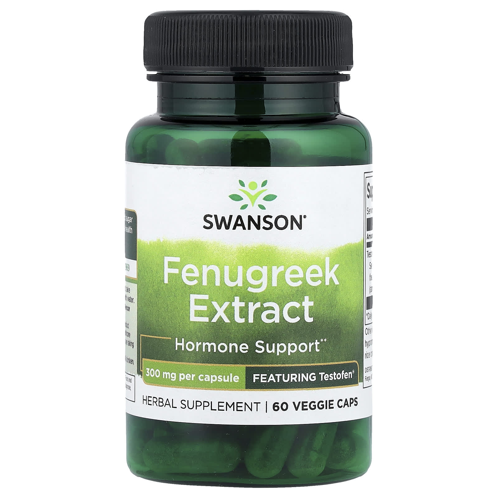 Extrato de feno-grego, 300 mg