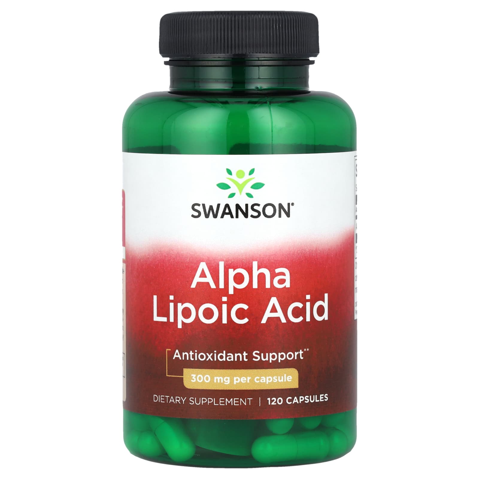 Ácido Alfa Lipóico (ALA) 300 mg, 120 Cápsulas, Swanson