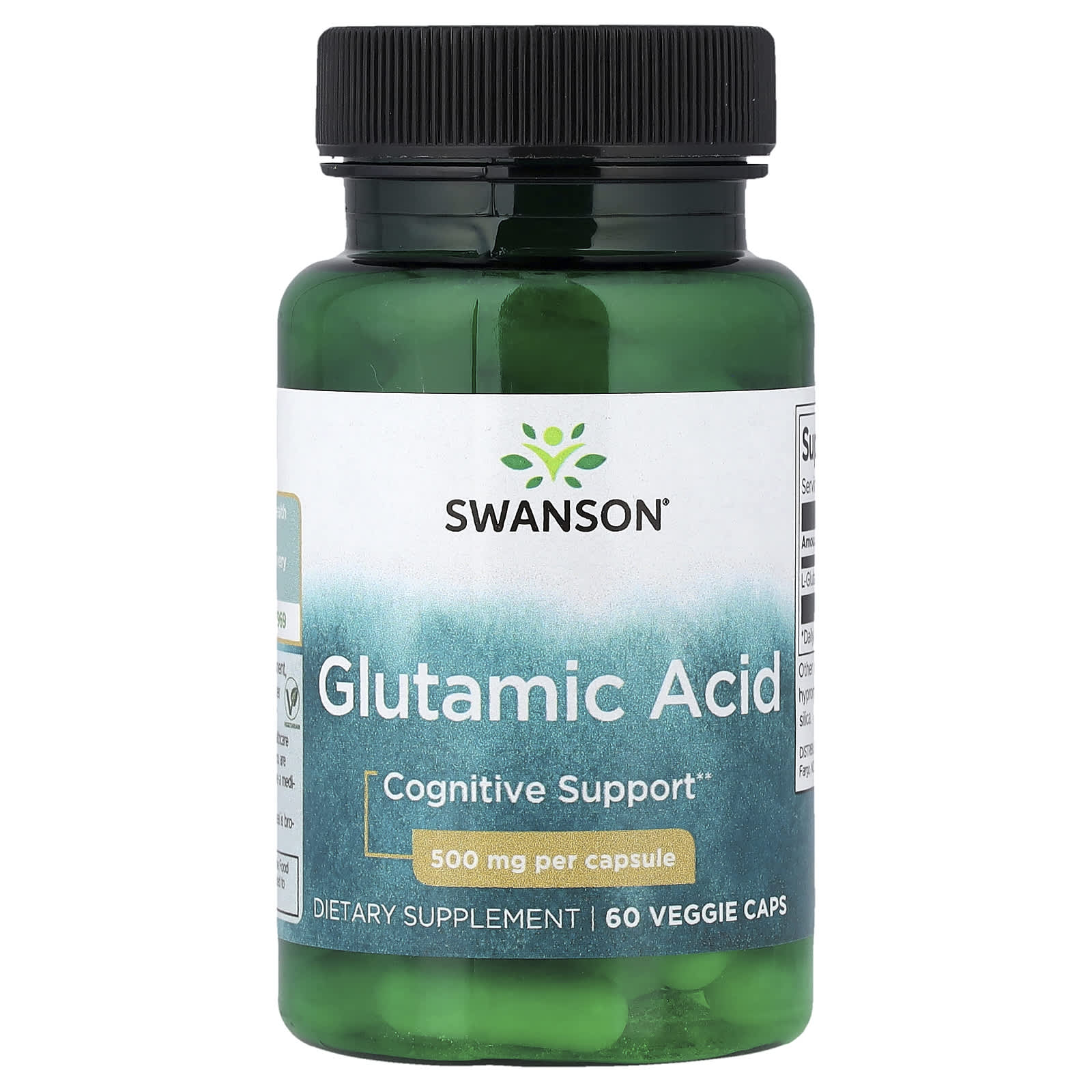 Ácido glutâmico, 500mg