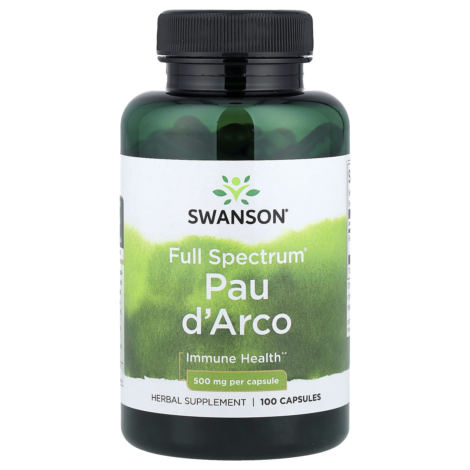 Pau d'Arco de espectro completo, 500 mg