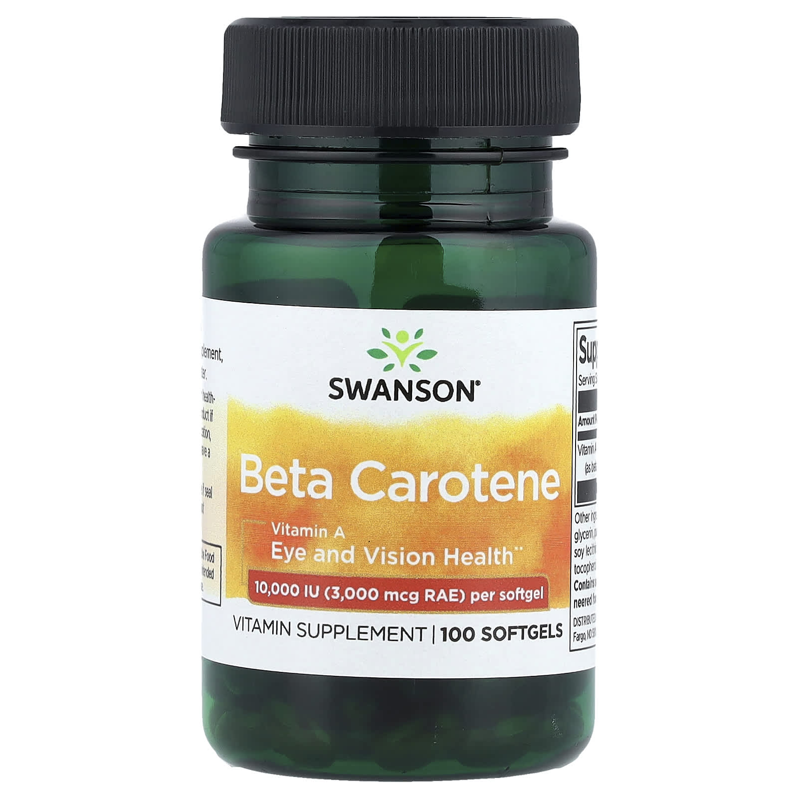 Beta - Caroteno (Vitamina A) - 10.000 UI
