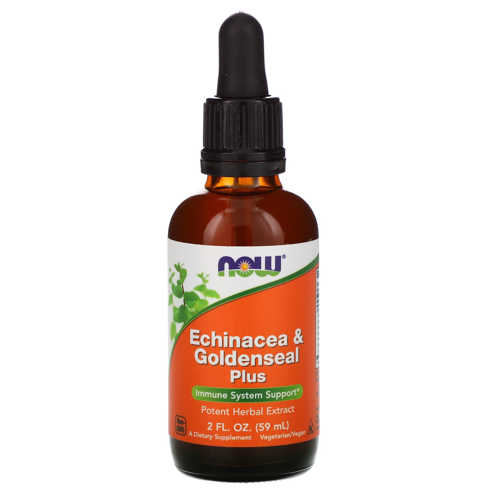 Equinácea e Hidraste Plus, 60 ml., Now Foods