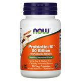 Probiótico-10 - 50 bilhões, 50 vcaps, Now Foods