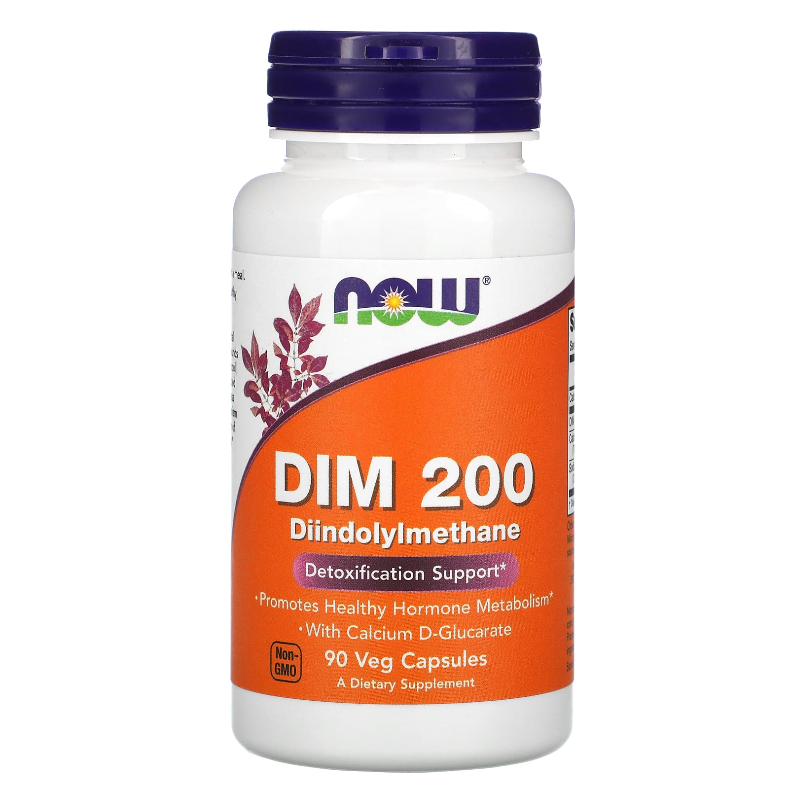 DIM 200 Diindolilmetano, 90 vcaps, Now Foods