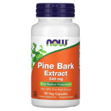 Extrato de casca de pinheiro, 240 mg, 90 vcaps, Now Foods
