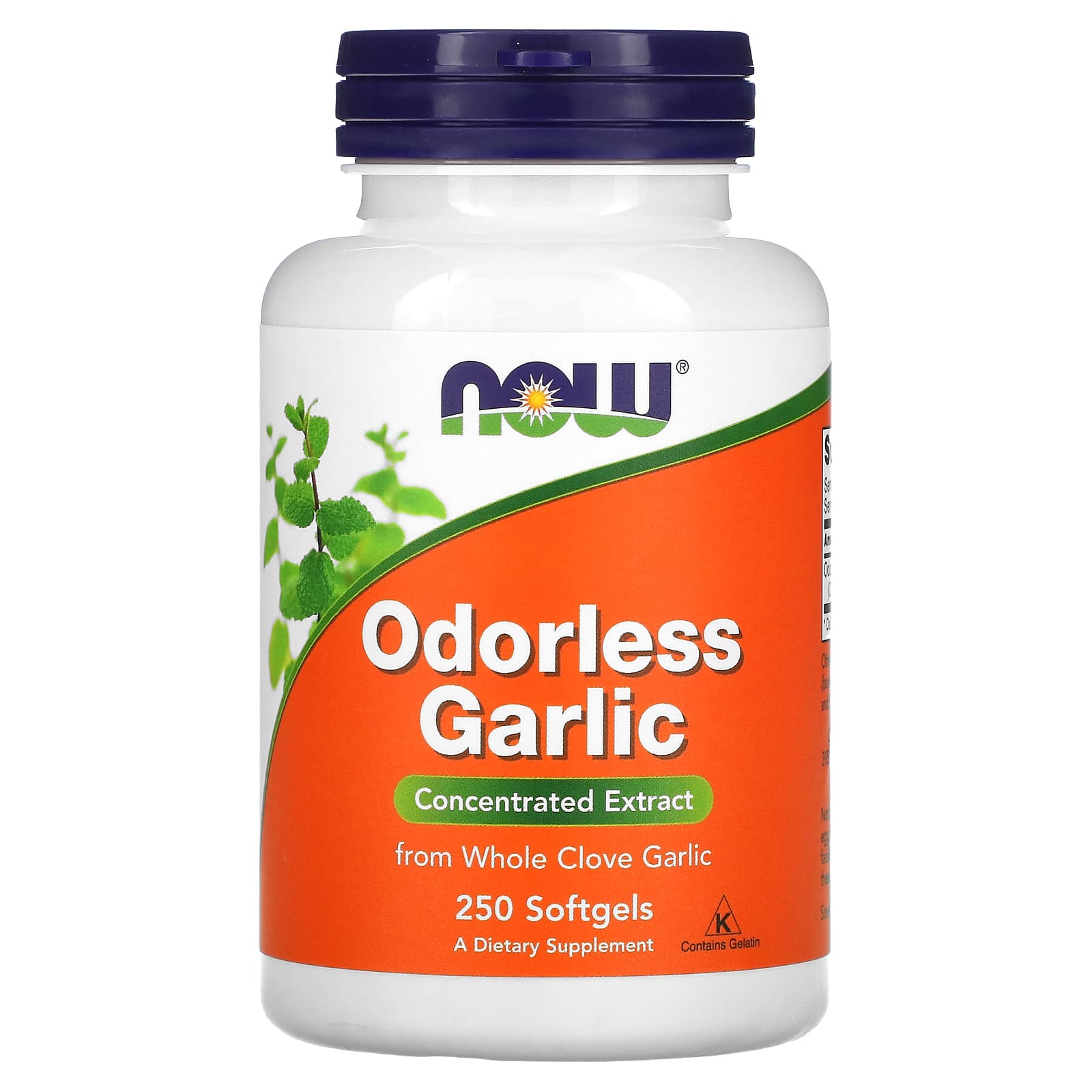 Alho sem cheiro, 100 softgels, Now Foods