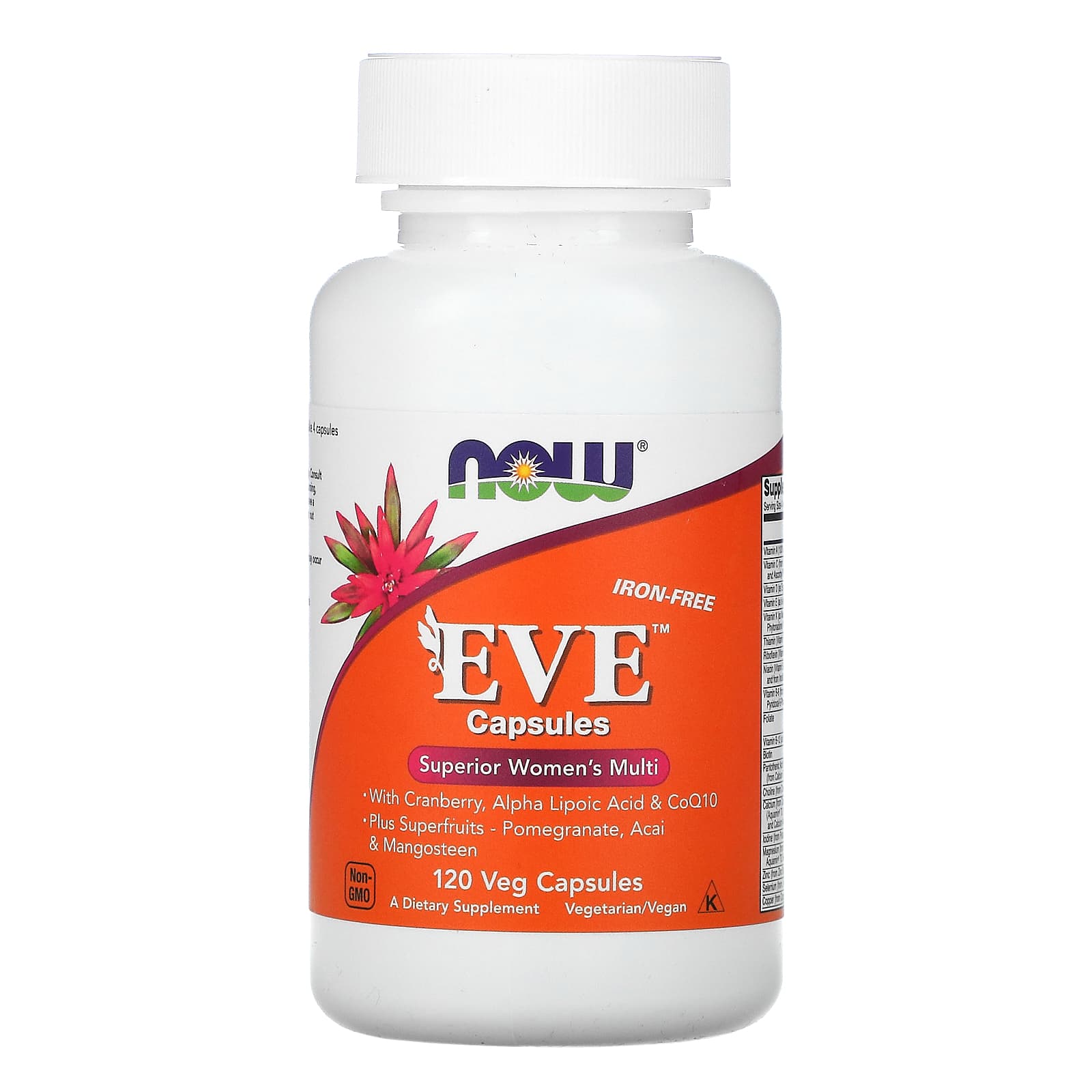 Eve Superior Multi Feminino - Eve Superior Multi Feminino, 120 vcaps, Now Foods