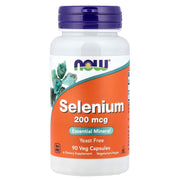 Selênio - 200mcg, 90 vcaps, Now Foods