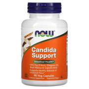 Suporte para Candida, 90 Cápsulas Vegetais, Now Foods