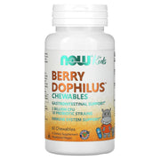 BerryDophilus Mastigáveis para Crianças, 60 mastigáveis, Now Foods
