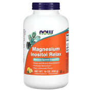 Pó Relaxante de Magnésio Inositol, 454 gramas, Now Foods