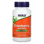 Cranberry com PACs, 90 vcaps, Now Foods