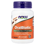 OralBiotic, 60 lozenges, Now Foods