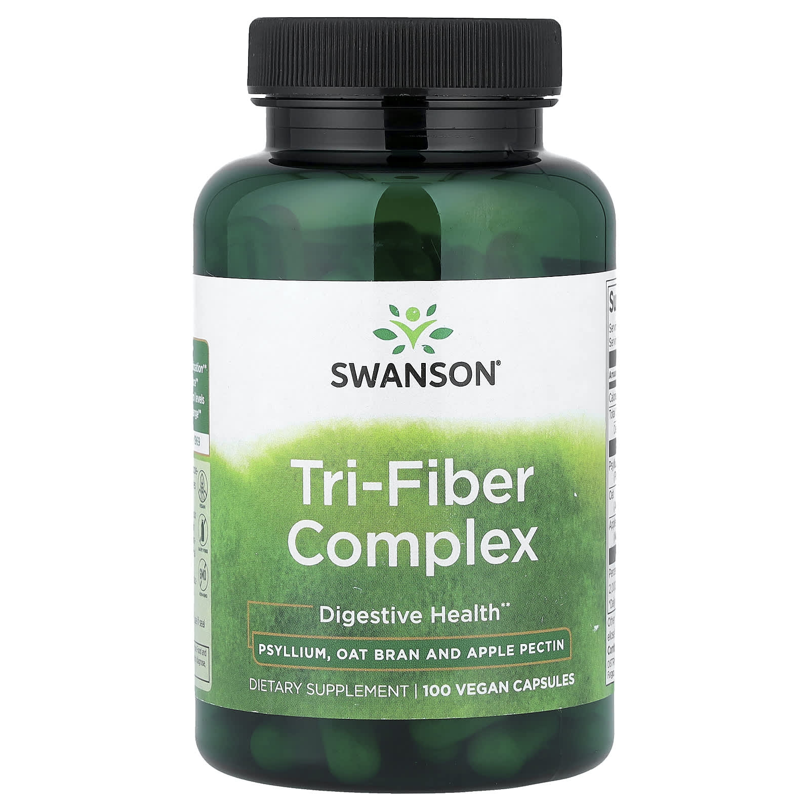 Complexo Tri-Fibra, 100 Cápsulas, Swanson