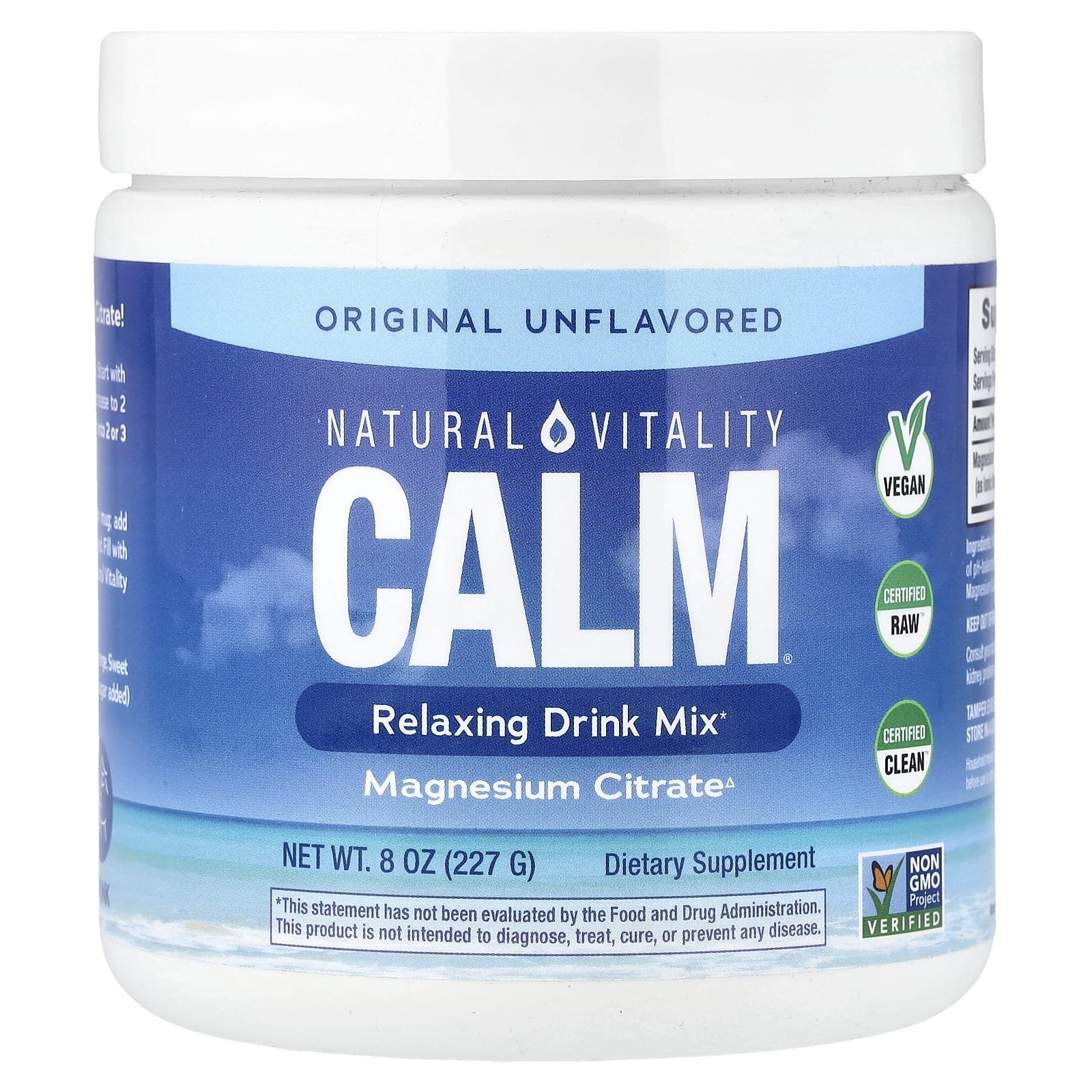 Calma Natural - 226 - 227 gramas - Natural Vitality