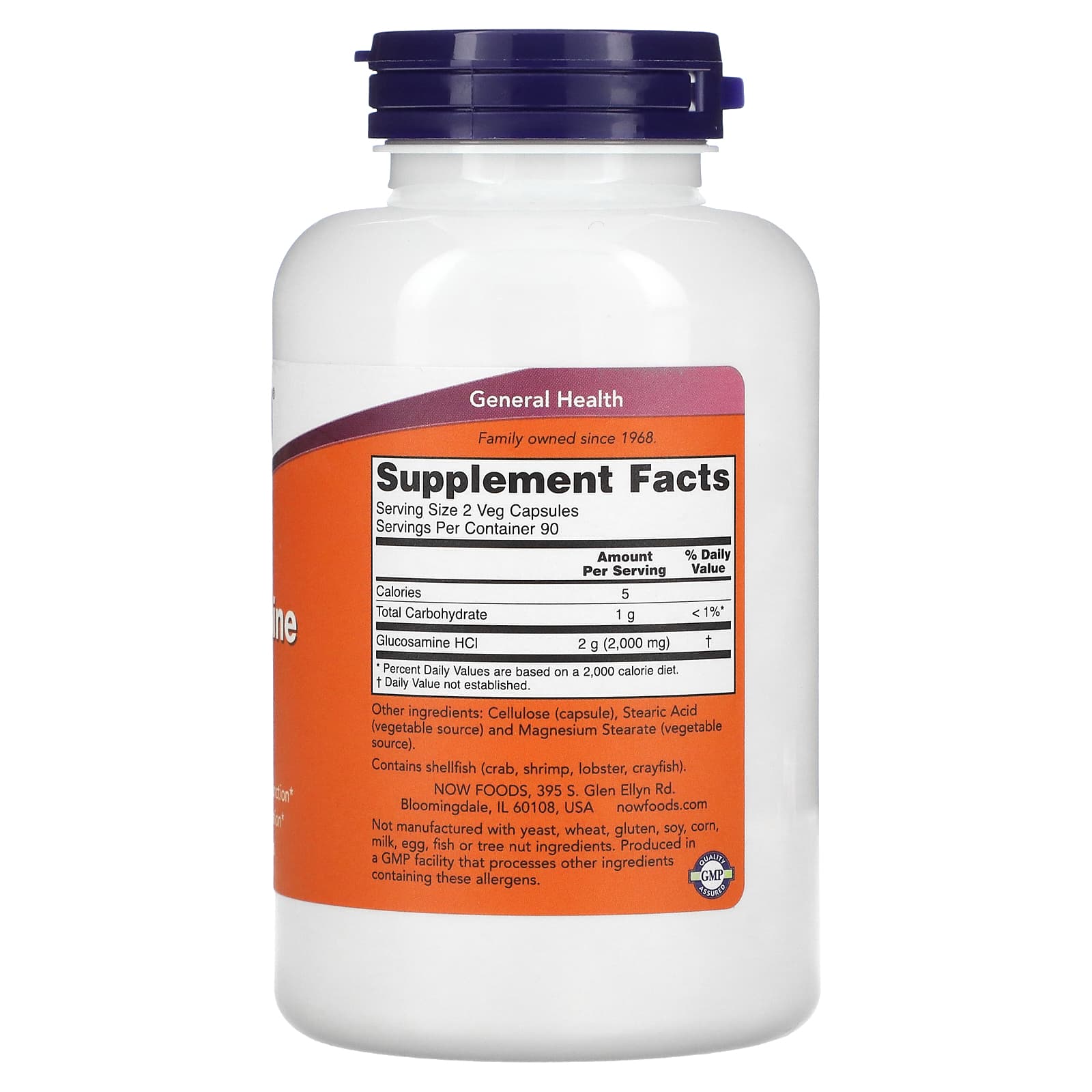 Glucosamina '1000', 180 Cápsulas, Now Foods