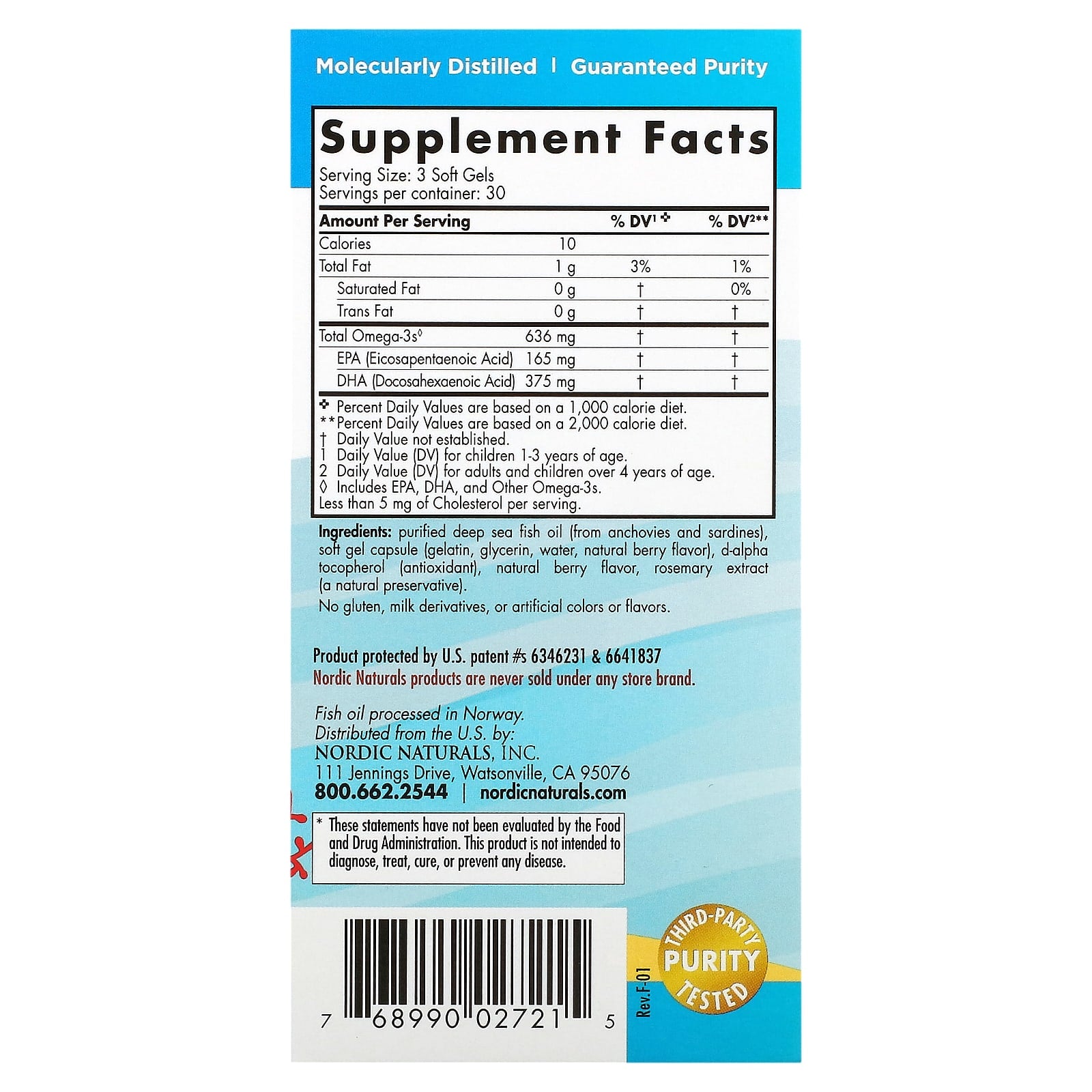 Óleo de peixe DHA Xtra infantil - 636 mg Berry Punch - 90 mini cápsulas gelatinosas, Nordic Naturals