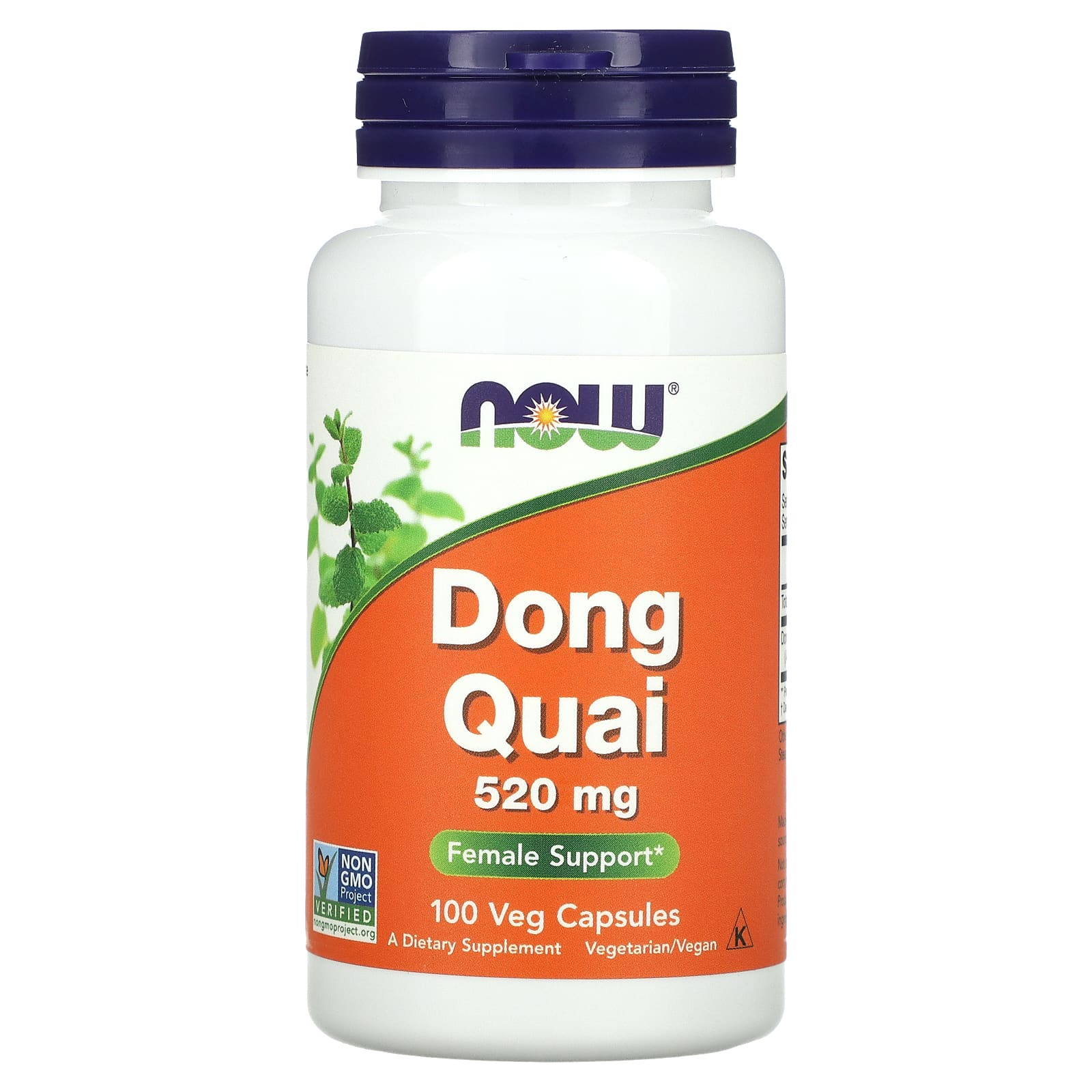 Dong Quai, 520mg, 100 vcaps, Now Foods