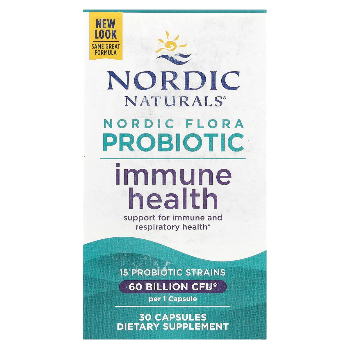 Nordic Flora Probiótico Diário - 60 cápsulas, Nordic Naturals